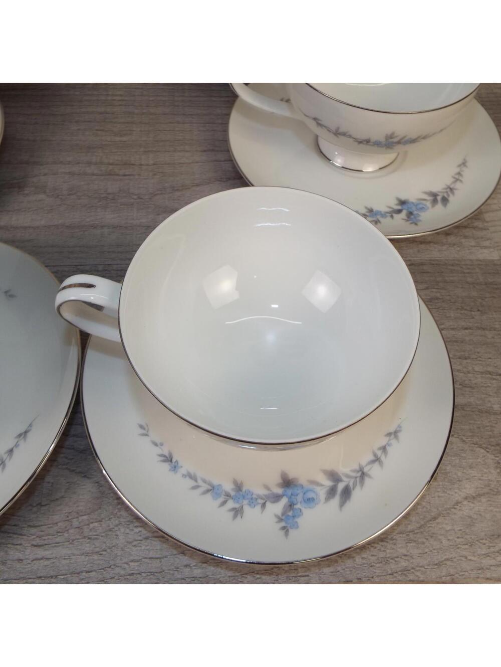 Mikasa Annbelle 5604 Tea Service Set - 6 Tea Plates & 6 Cups - Picture 5 of 8